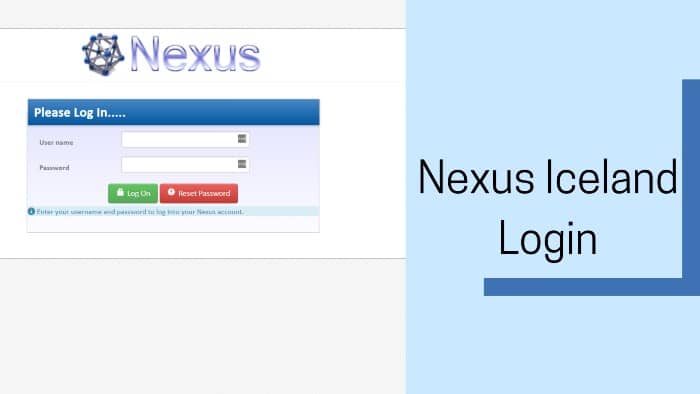 Official Login Nexus Iceland